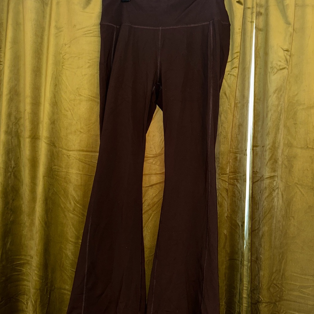 Brown Women's Flared Pants